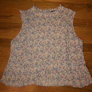 Floral Tank Top Blouse